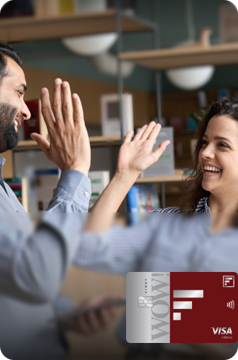 FIRST WOW Credit Card - Office Colleague Clapping - IDFC FIRST Bank